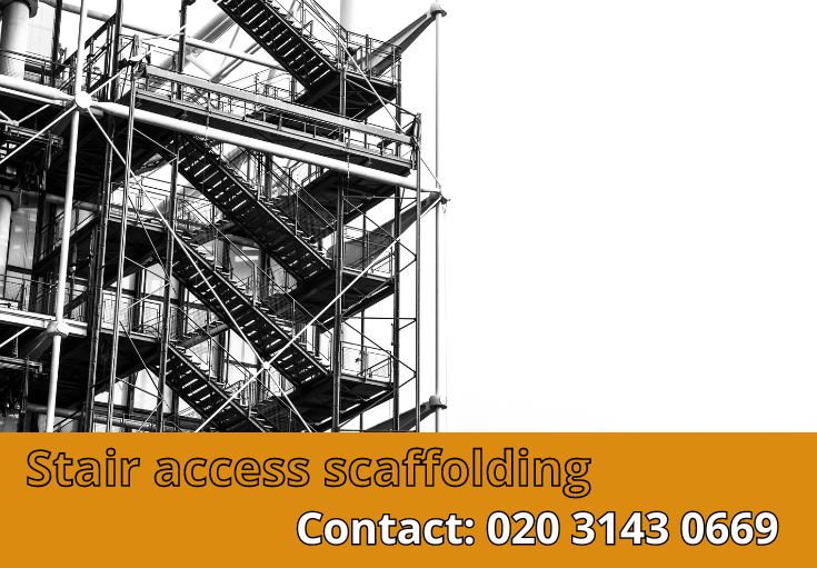 Stair Access Scaffolding Clerkenwell